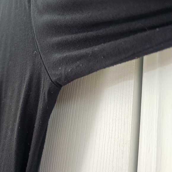 Small Show Black Long Sleeve Lightweight Maternity Shirt Size XL - Picture 10 of 14